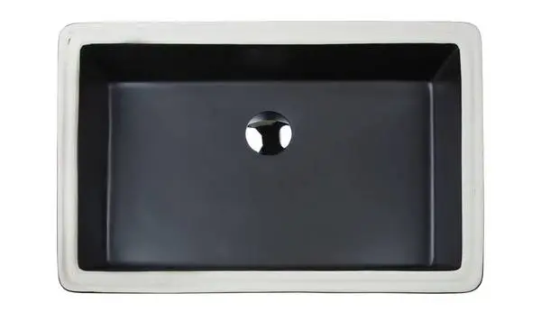 Lacava Cube 22 Under-Counter Porcelain Bathroom Sink with an Overflow