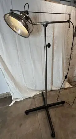 Vintage Castle Lights type 40 Surgical Medical Floor Light MCM