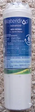 Replacement Refrigerator Water Filter UKF8001