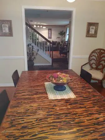 Safari Themed UNIQUE Dining Room-Kitchen Table ! GREAT PRICE !!