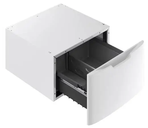 GE Universal Laundry Pedestal (White) with Storage Drawer - NIB