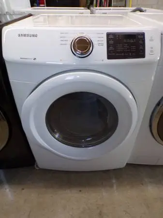 single Samsung  dryer
