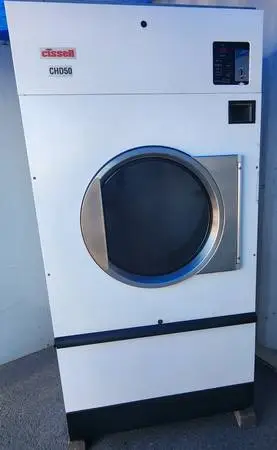 Refurbished Cissell CT050NDVB1G1W01 Coin-Operated 50 lb Gas Dryer