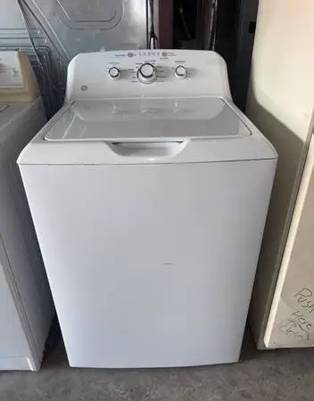 White GE Washer