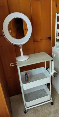 3 tier rolling cart