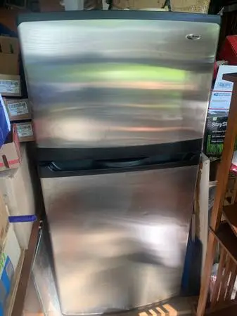Nice Amana Stainless Steel Refrigerator