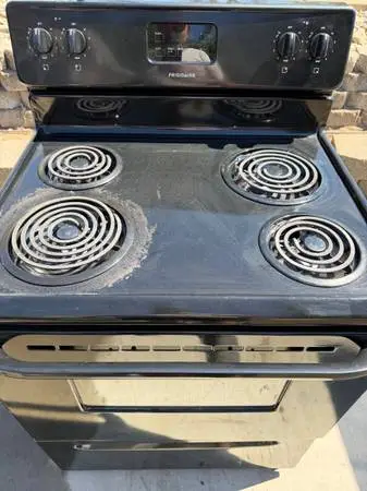 Electric stove delivered