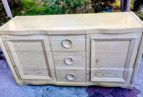 NINE DRAWER ART DECO DRESSER