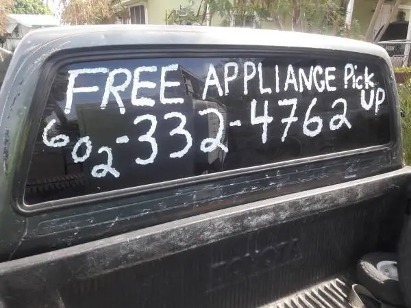 Free APPLIANCE removal,WASHER DRYER, REFRIGERATOR, P-TAC, AC UNIT