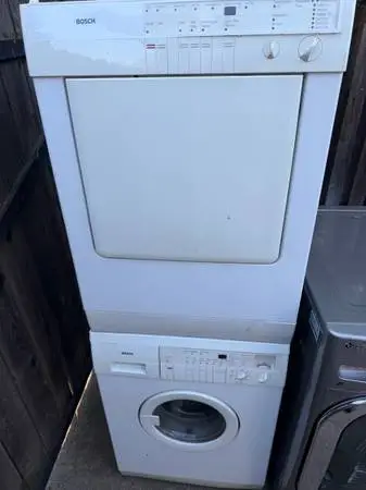 Bosch, washer and electric dryer delivered
