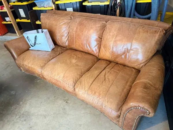 Leather Couch