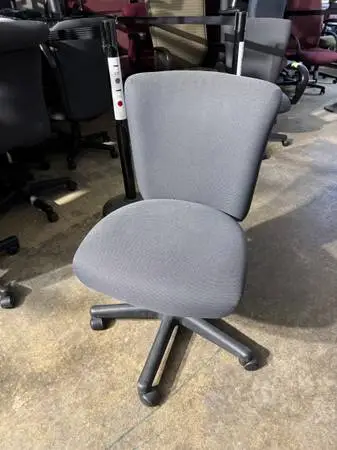 Gray Armless Chair