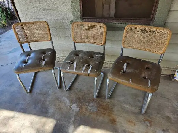 Chairs from the 80s.