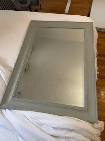 Large Framed Wall Mirror