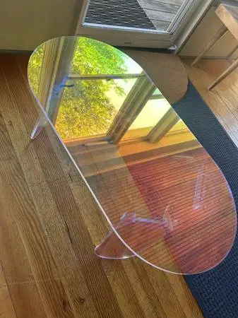 Fun Pearlescent Acrylic Table