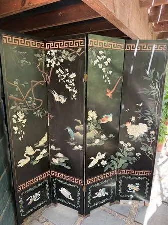 Vintage Eastern Style Wardrobe-Room Divider
