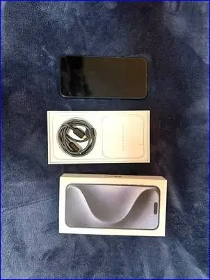 Apple iPhone 15 Pro Max 512GB Blue Titanium – Unlocked Smartphone