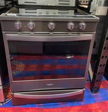 Whirlpool slide Smart Black Stainles Steel