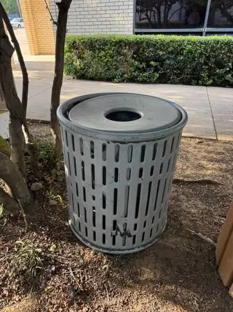 Outdoor Trash Container