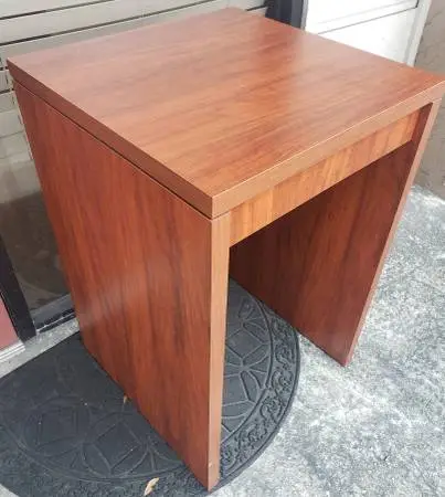 Table,Printer-Microwave Stand,Cherry,Desk Height,Commercial Quality