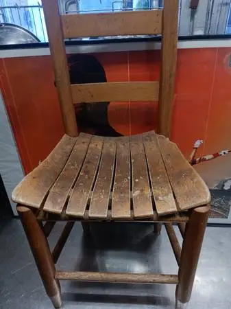 Vintage! Industrial Mid-Century Student School Desk & Chair