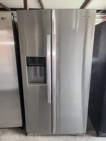 Whirlpool Stainless Steel Refrigerator And Freezer