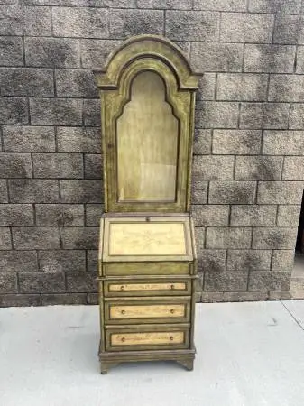 Stein World secretary/curio cabinet