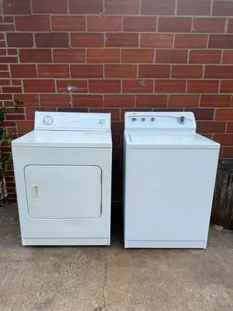Washer and dryer set