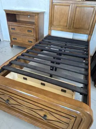 Twin Bed and Chest