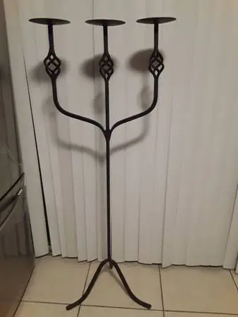 Vintage tri candelabra 5ft