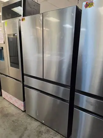 Samsung bespoke stainless steel 4 door refrigerator