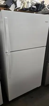 WHIRLPOOL 20 CU.FT REFRIGERATOR 3 MONTHS WARRANTY N FREE LOCAL DELIVER