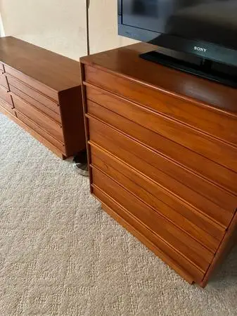 Mid-Century Modern Scandanivan Bedroom-3 pieces