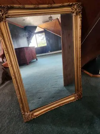Gold Ornate Mirror