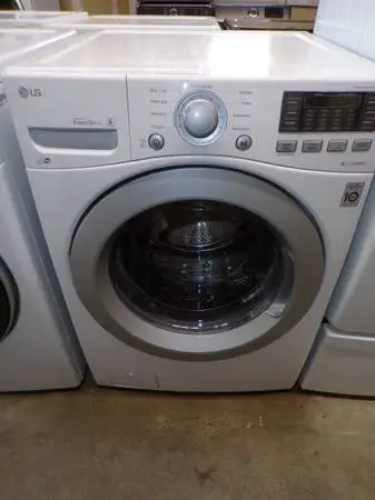 single LG washer