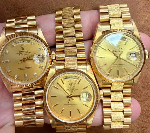 Rolex president 36mm Day-Date double quick