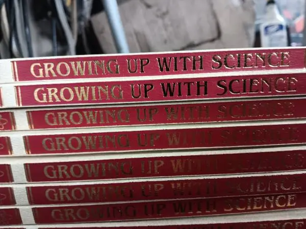 Growing up with science  books