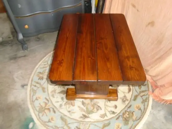 Ponderosa Pine Mini Table