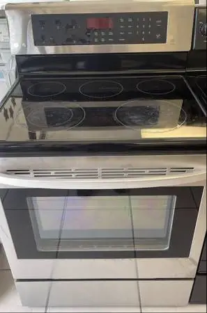 STOVE GLASS TOP LG STAINLESS STEEL