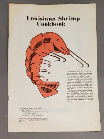 Louisiana Shrimp Cookbook