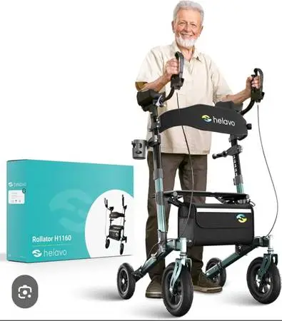 4 Wheel Rollator  With Seat