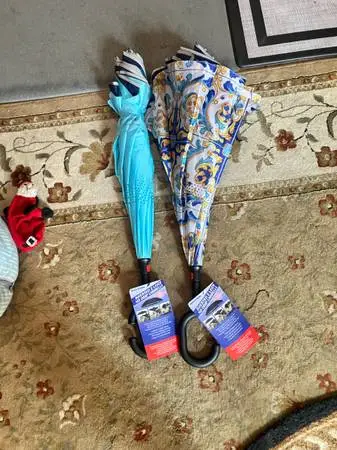2 NEW UMBRELLAS