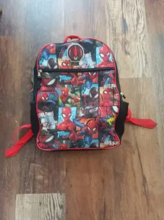 Spider man backpack for sale