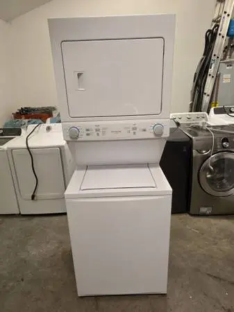 Frigidaire laundry center Washer And electric combo unit