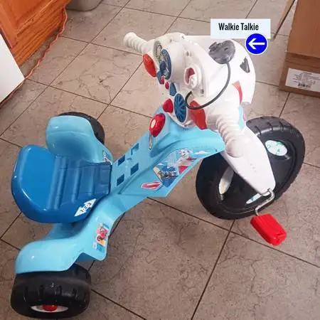 Fisher Price Trike + Walkie Talkie