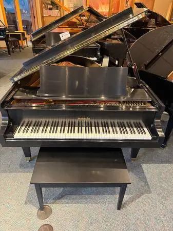 Baldwin (Handmade) ebony grand piano