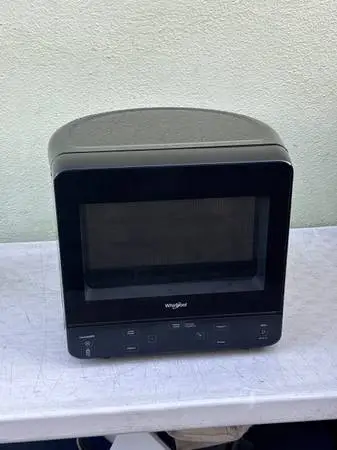 Whirlpool WMC20005YB Small Countertop Microwave Black Dorm RV Boat 0.5