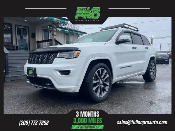 2018 Jeep Grand Cherokee - In-House Financing Available!