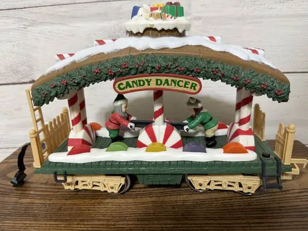New Bright Holiday Express Santa Candy Dancer 380 Series Animated