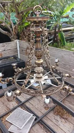 Antique Huge Chandelier.